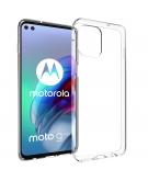 Accezz Clear Backcover voor de Motorola Moto G100 - Transparant