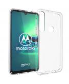 Accezz Clear Backcover voor de Motorola Moto G8 Plus - Transparant