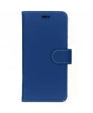 Accezz Wallet Softcase Booktype voor Huawei P20 - Donkerblauw