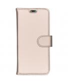 Accezz Wallet Softcase Booktype voor Huawei P30 - Goud