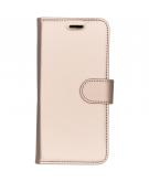 Accezz Wallet Softcase Booktype voor Samsung Galaxy S8 - Goud