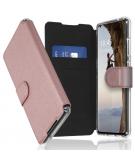 Accezz Xtreme Wallet Booktype voor de Samsung Galaxy A72 - Rosé Goud