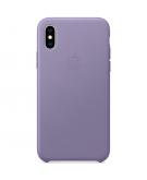 Apple Leather Backcover voor de iPhone Xs - Lilac