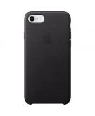 Apple Leather Backcover voor iPhone SE (2022 / 2020) / 8 / 7 - Black