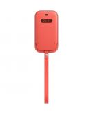 Apple Leather Sleeve MagSafe voor de iPhone 12 Mini - Pink Citrus