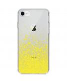 Design Backcover voor de iPhone SE (2022 / 2020) / 8 / 7 - Splatter Yellow