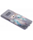 Design Backcover voor Samsung Galaxy S8 - Dromenvanger Feathers