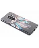 Design Backcover voor Samsung Galaxy S9 Plus - Dromenvanger Feathers