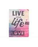 Design Softcase Bookcase voor iPad Air - Live the Life