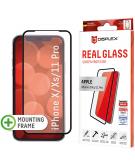 Displex Screenprotector Real Glass Full Cover voor de iPhone 11 Pro / Xs / X