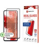 Displex Screenprotector Real Glass Full Cover voor de Samsung Galaxy A52(s) (5G/4G)