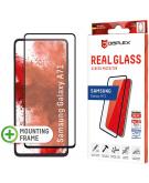 Displex Screenprotector Real Glass Full Cover voor de Samsung Galaxy A71