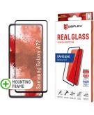 Displex Screenprotector Real Glass Full Cover voor de Samsung Galaxy A72