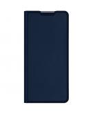 Dux Ducis Slim Softcase Booktype voor de OnePlus Nord N100 - Donkerblauw