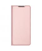 Dux Ducis Slim Softcase Booktype voor de Samsung Galaxy A72 - Rosé Goud