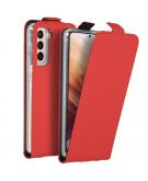 Flipcase voor de Samsung Galaxy S21 - Rood
