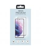 Gehard Glas Premium Screenprotector voor de Samsung Galaxy S21 Plus - Zwart