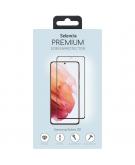 Gehard Glas Premium Screenprotector voor de Samsung Galaxy S21- Zwart