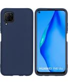 iMoshion Color Backcover voor de Huawei P40 Lite - Donkerblauw