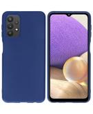 iMoshion Color Backcover voor de Samsung Galaxy A32 (5G) - Donkerblauw