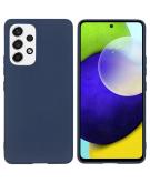 iMoshion Color Backcover voor de Samsung Galaxy A53 - Donkerblauw