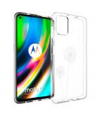 iMoshion Design hoesje voor de Motorola Moto G9 Plus - Paardenbloem - Wit