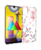 iMoshion Design hoesje voor de Samsung Galaxy M31 - Bloem - Roze