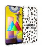 iMoshion Design hoesje voor de Samsung Galaxy M31 - Luipaard - Bruin / Zwart
