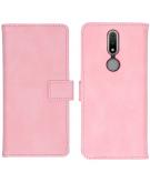 iMoshion Luxe Booktype voor de Nokia 2.4 - Roze
