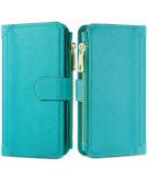 iMoshion Luxe Portemonnee voor de iPhone 13 Mini - Turquoise