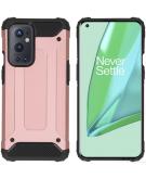 iMoshion Rugged Xtreme Backcover voor de OnePlus 9 Pro - Rosé Goud