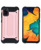iMoshion Rugged Xtreme Backcover voor de Samsung Galaxy A31 - Rosé Goud