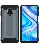 iMoshion Rugged Xtreme Backcover voor de Xiaomi Redmi Note 9 Pro / 9S - Donkerblauw
