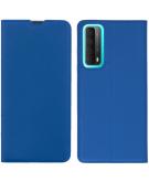 iMoshion Slim Folio Book Case voor de Huawei P Smart (2021) - Donkerblauw