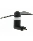 iMoshion Smartphone ventilator Micro-USB - Zwart