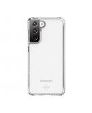 Itskins Hybrid Clear Backcover voor de Samsung Galaxy S21 - Transparant