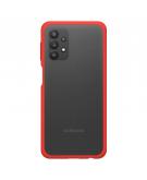React Backcover voor de Samsung Galaxy A32 (5G) - Transparant / Rood