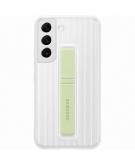 Samsung Protective Standing Backcover voor de Galaxy S22 - White