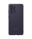 Samsung Silicone Backcover voor de Galaxy A52(s) (5G/4G) - Zwart