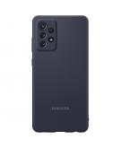 Samsung Silicone Backcover voor de Galaxy A72 - Zwart