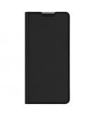 Slim Softcase Booktype voor de Samsung Galaxy A02s - Zwart