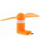 Smartphone ventilator Micro-USB - Oranje