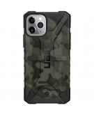 UAG Pathfinder Backcover voor de iPhone 11 Pro - Forest Camo Black