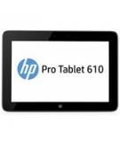 HP Pro Tablet 610 10.1 4GB/64 Atom Z3795 WUXGA AG LED UWVA UMA cam 16GB LPDDR3 64GB eMMC 802.11a/b/g/n BT 2C Batt Win 8.1 PRO 64 1yr Wrnty Grijs