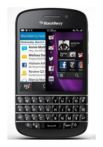 BlackBerry Q10 QWERTY Black