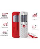 SpareOne SpareOne Emergency Phone White Red